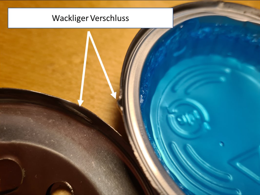 Okay, aber kleine Menge