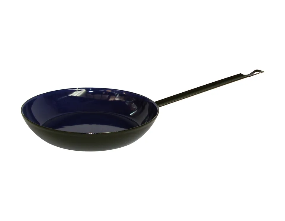 riess-classic-bauernpfanne-26-cm-emaille-schwarz-blau-induktion image 1