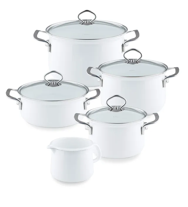 riess-0546-033-emaille-sparset-5-teilig-nouvelle-arcticweiss image 1