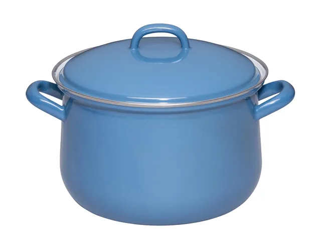 riess-0608-129-topf-mit-deckel-20cm-nature-blue-3-5-liter-emaille image 1