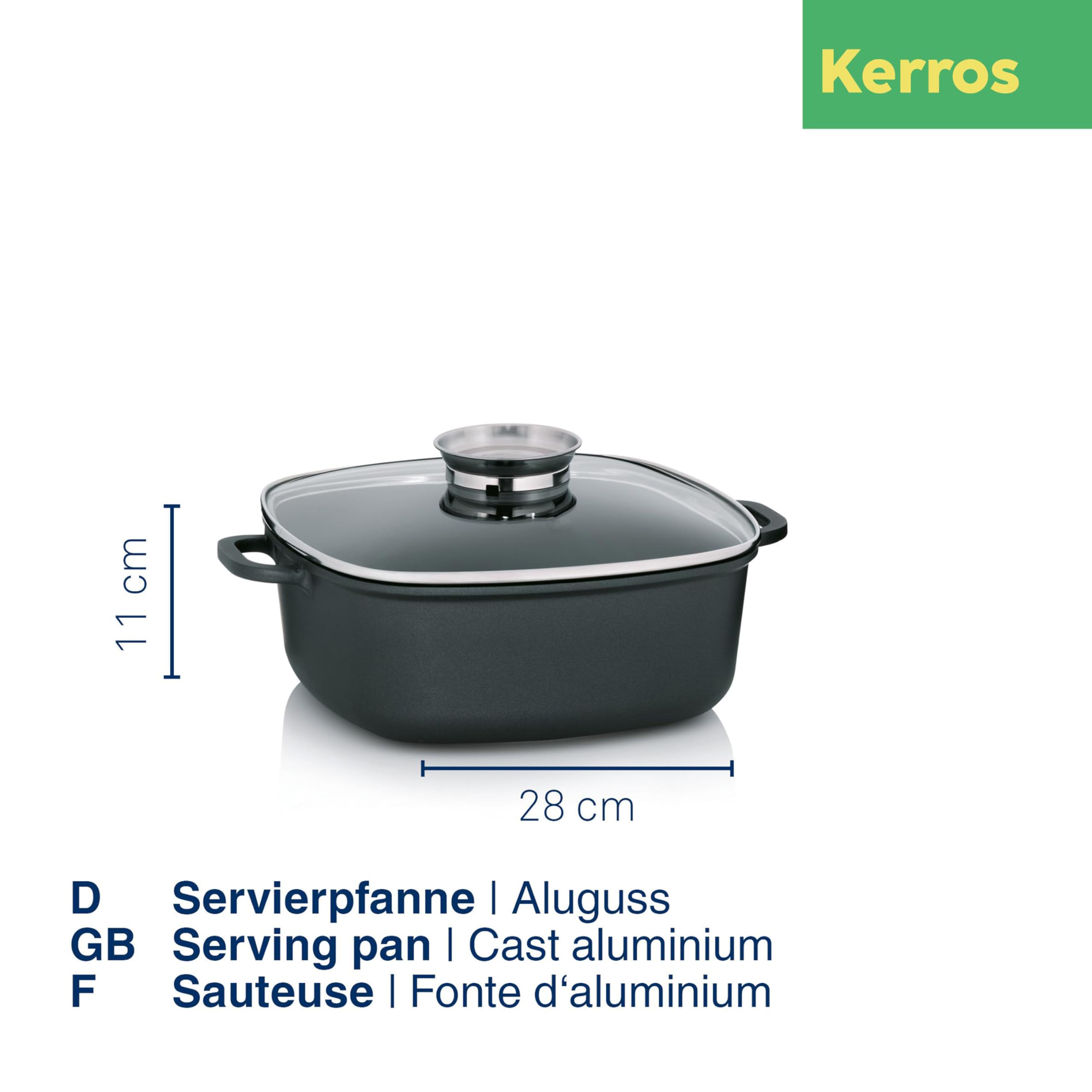 kela-kerros-schmorpfanne-28-x-28-cm-6-liter-mit-glasdeckel image 7