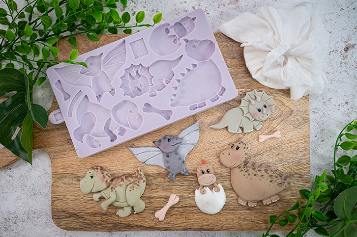 karen-davies-dinosaur-cookie-silikonform image 2
