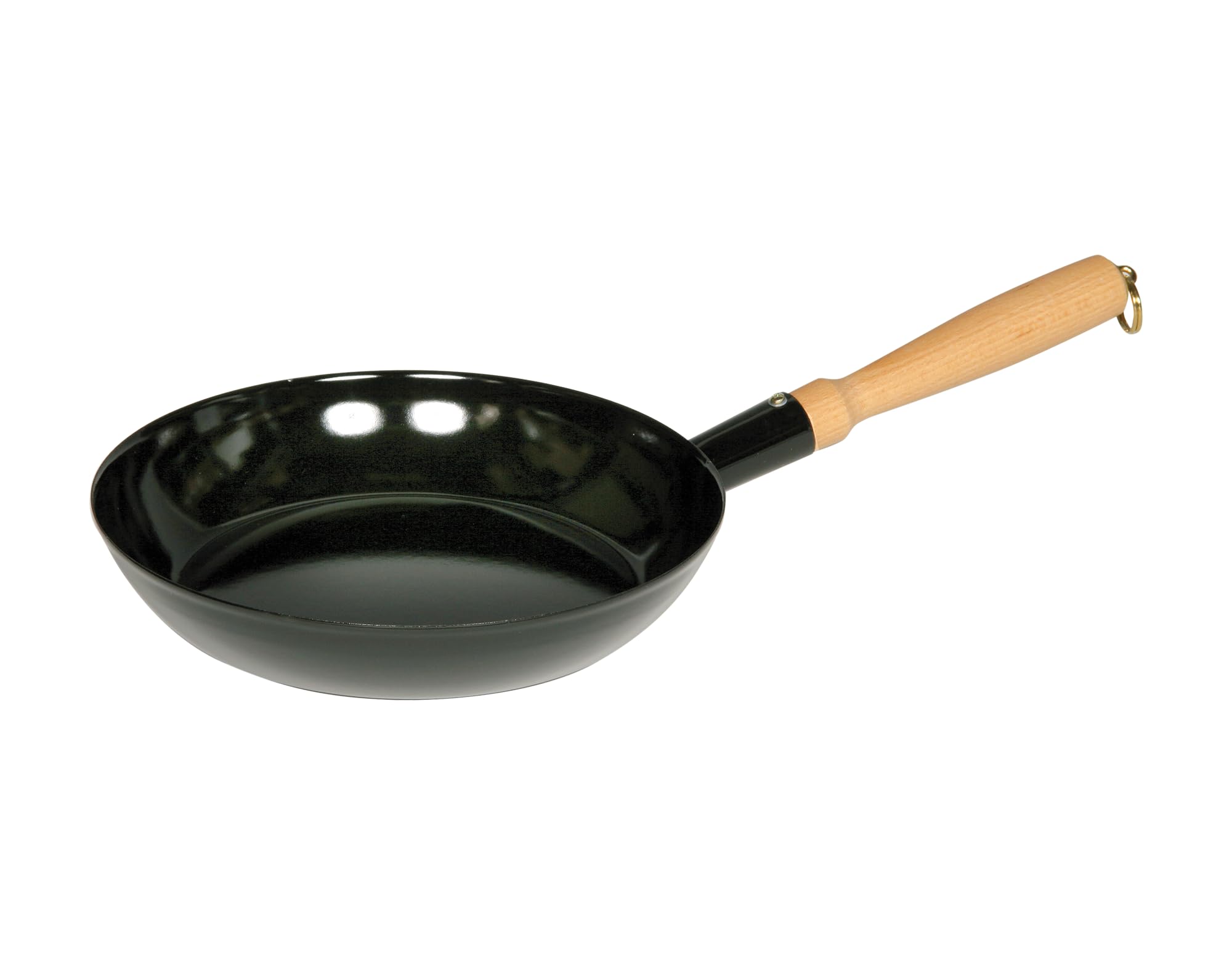 riess-classic-holzknechtpfanne-24-cm-eisenpfanne-emailliert-grau-0-7-liter image 6