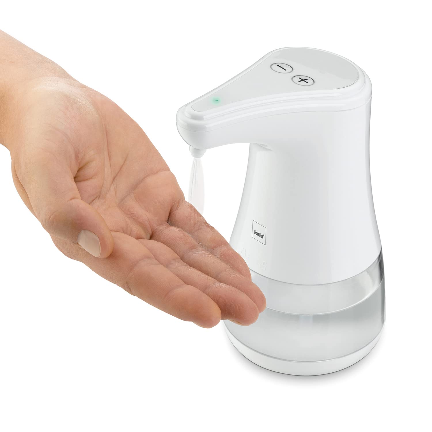 kela-aurie-comfort-sensor-seifen-desinfektionsspender-360-ml-wei image 3