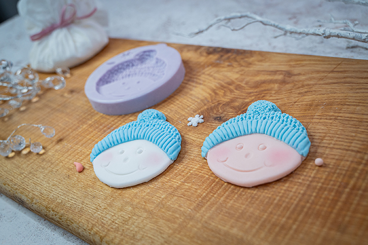 karen-davies-cupcake-top-snowman-bobble-silikonform image 7