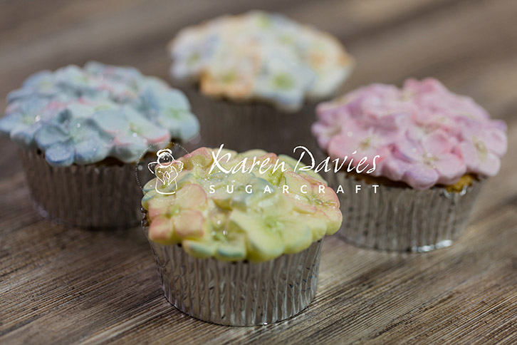 karen-davies-cupcake-top-hydrangea-silikonform-hortensie image 6