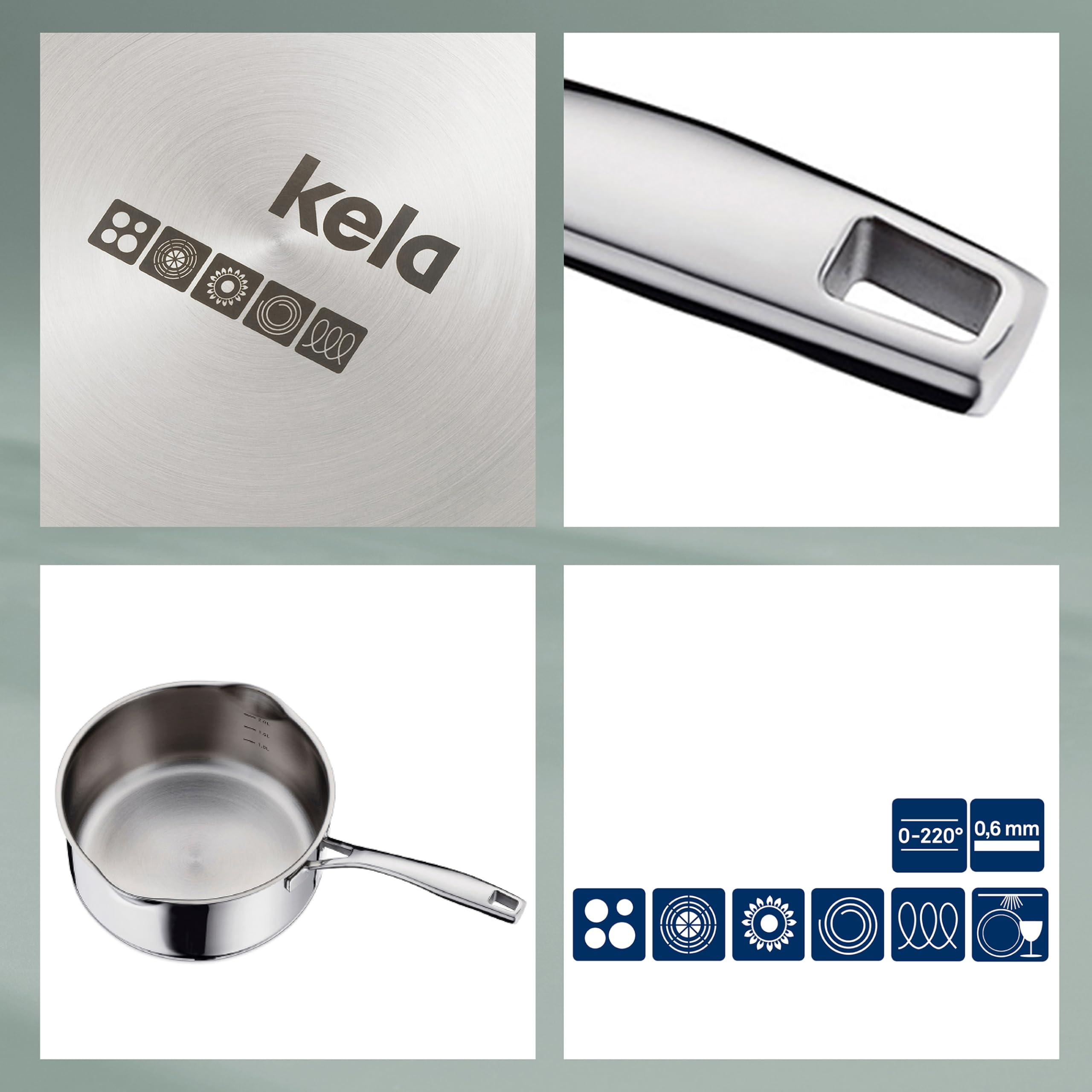 kela-flavoria-10200-stielkasserollen-set-3-teilig-edelstahl-18-10 image 6