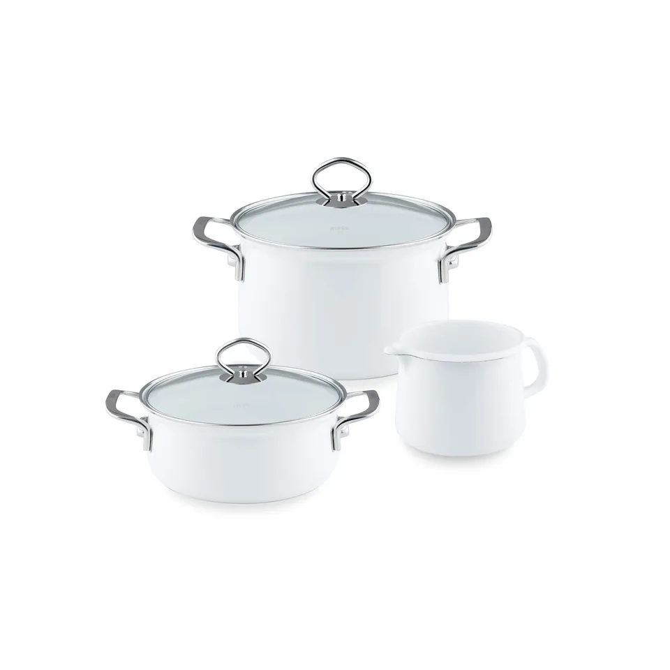 riess-nouvelle-arcticweiss-starter-set-3-teilig-emaille-induktion-0520-033 image 1