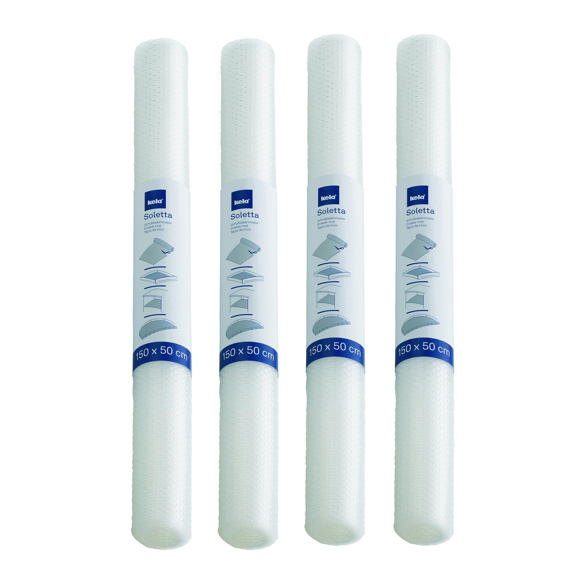 kela-soletta-schubladenmatte-50-x-150-cm-transparent-4-st-ck-kunststoff image 2