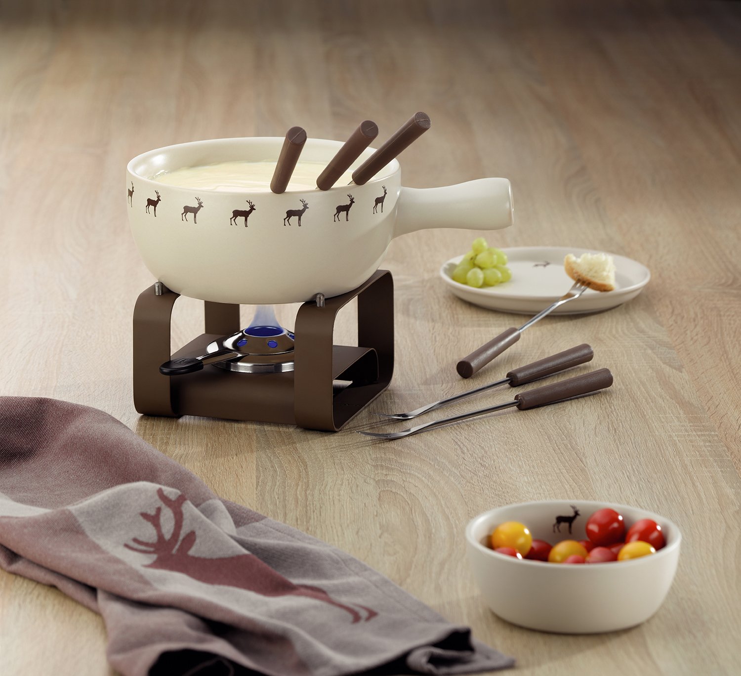kela-henrik-k-sefondue-set-9-teilig-keramik-creme image 8