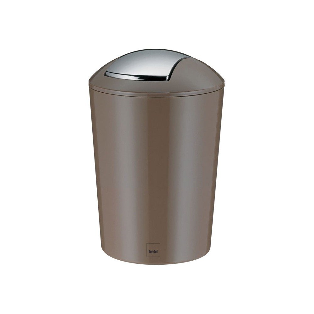 kela-marta-schwingdeckeleimer-1-7-liter-15-cm-taupe image 1
