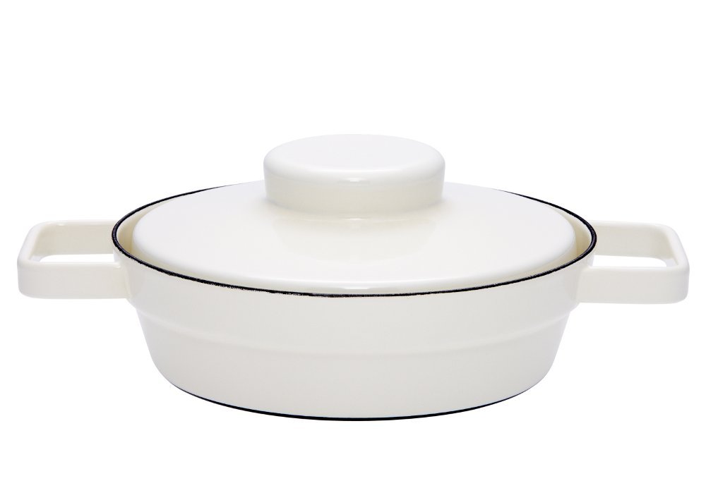 riess-aromapots-pfanne-mit-deckel-20-cm-pure-white-emaille-induktion image 1