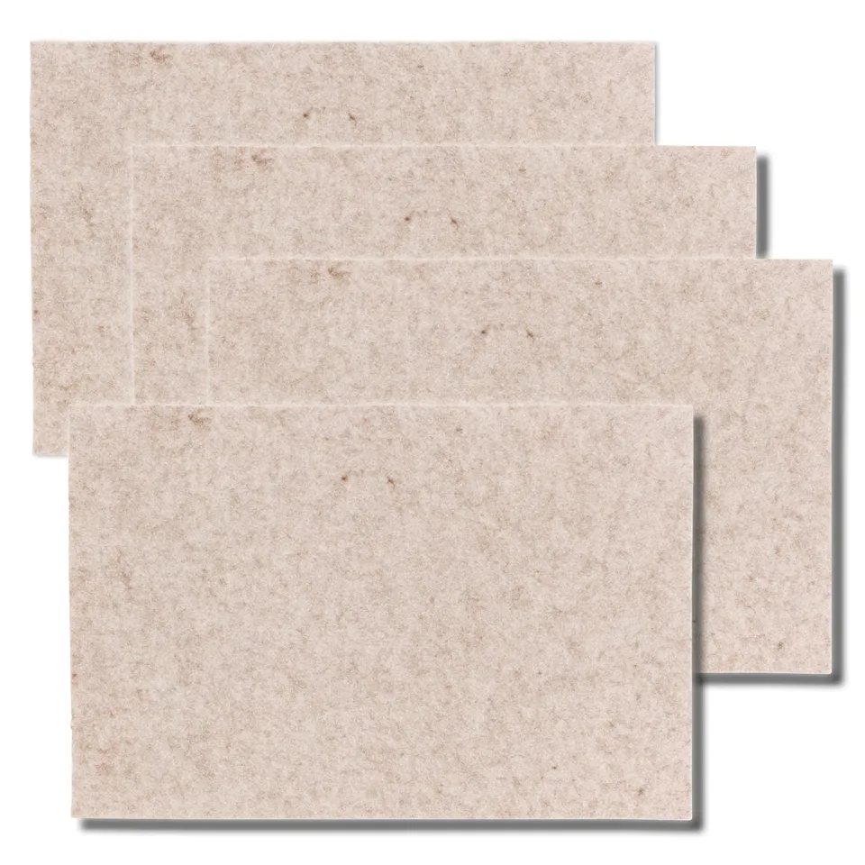 kela-alia-tischset-4-teilig-filz-45x30cm-beige image 1