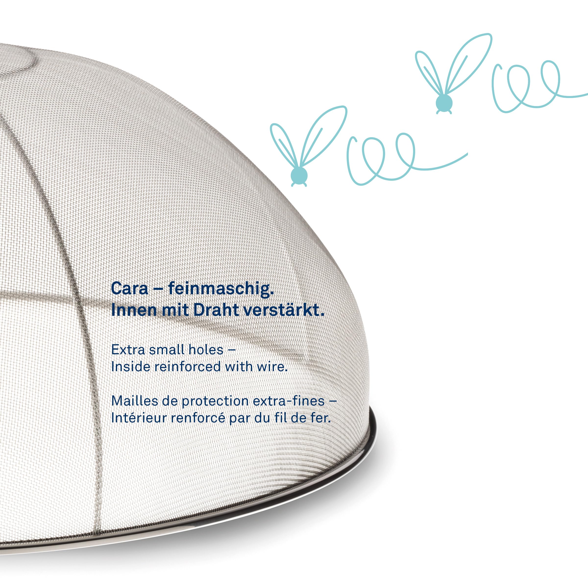 kela-cara-abdeckhaube-f-r-lebensmittel-35-cm-edelstahl-18-10 image 4