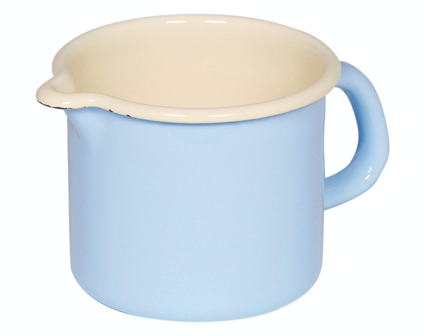 riess-schnabeltopf-9-cm-bunt-pastell-blau-emaille-0-5-l-0038-006 image 1