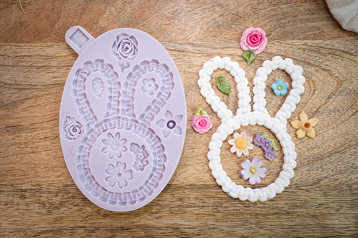 karen-davies-macram-bunny-silikonform-f-r-fondant-und-schokolade image 1