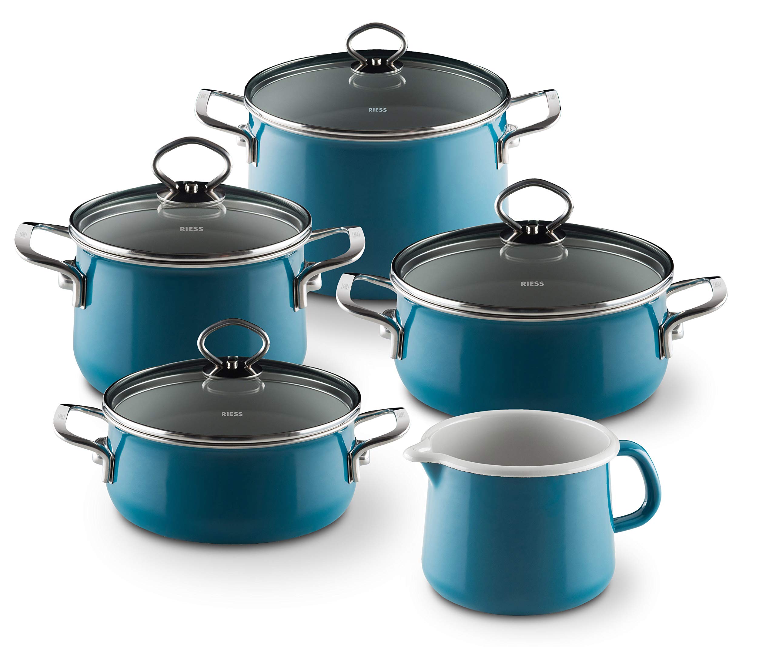riess-stielkasserolle-nouvelle-aquamarinblau-16-cm-1-3-l-mit-glasdeckel image 2