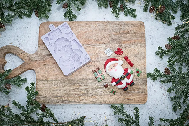 karen-davies-santa-claus-silikonform-weihnachtsmann image 1