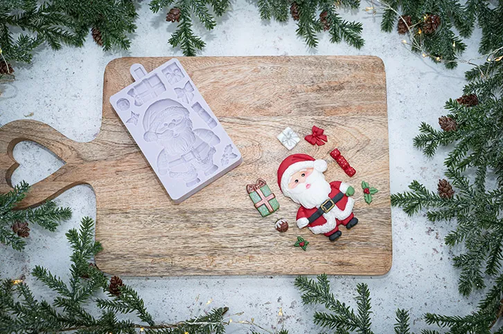 karen-davies-santa-claus-silikonform-weihnachtsmann image 1