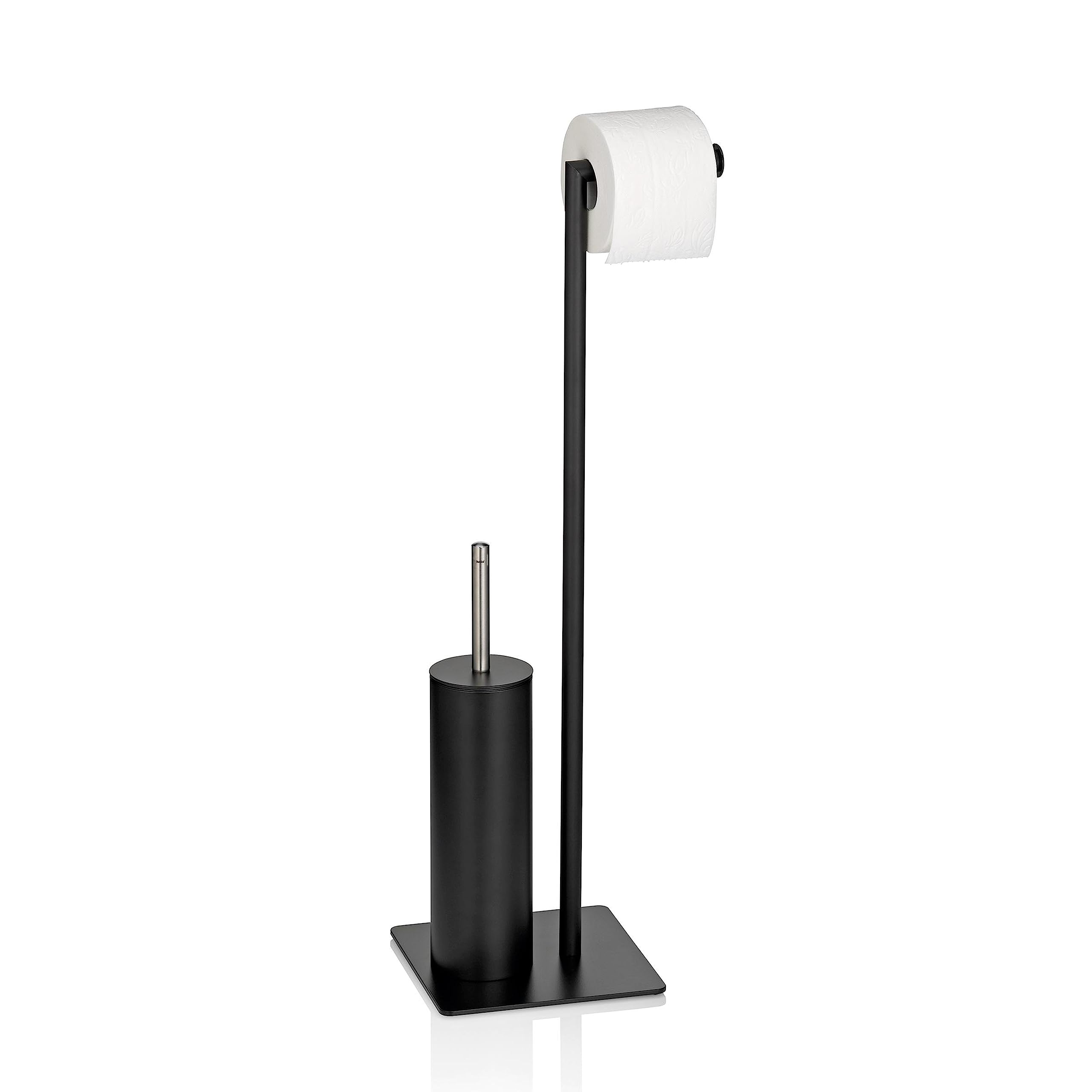kela-style-wc-garnitur-stand-71-cm-metall-gl-nzend-mit-b-rste-und-papierhalter image 8