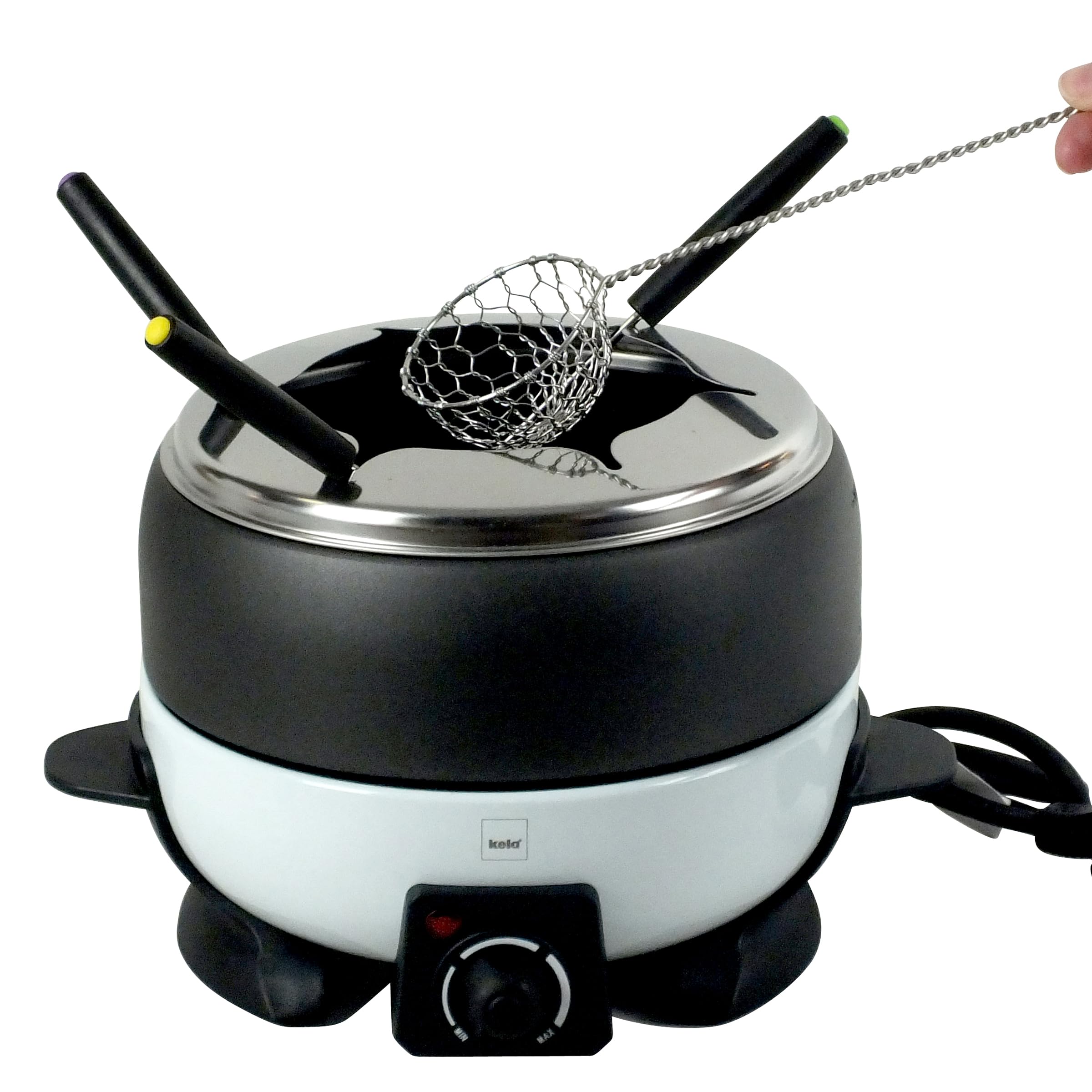 kela-fondue-siebe-set-tamis-4-st-ck-fonduesieb-edelstahl-22-5-cm image 7