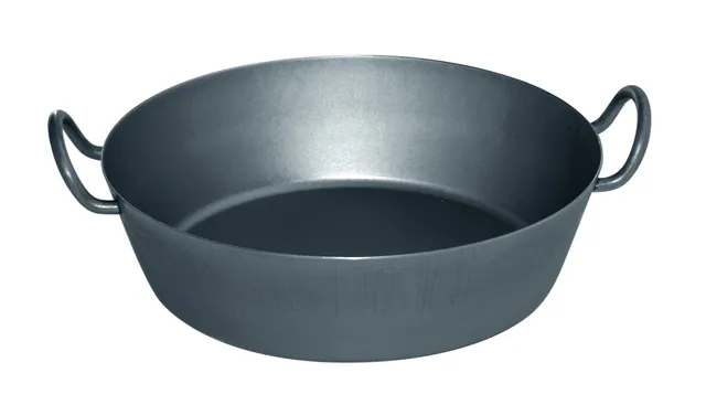 riess-0382-023-eisen-schnitzelpfanne-24cm-eisenpfanne-1-7-liter image 1