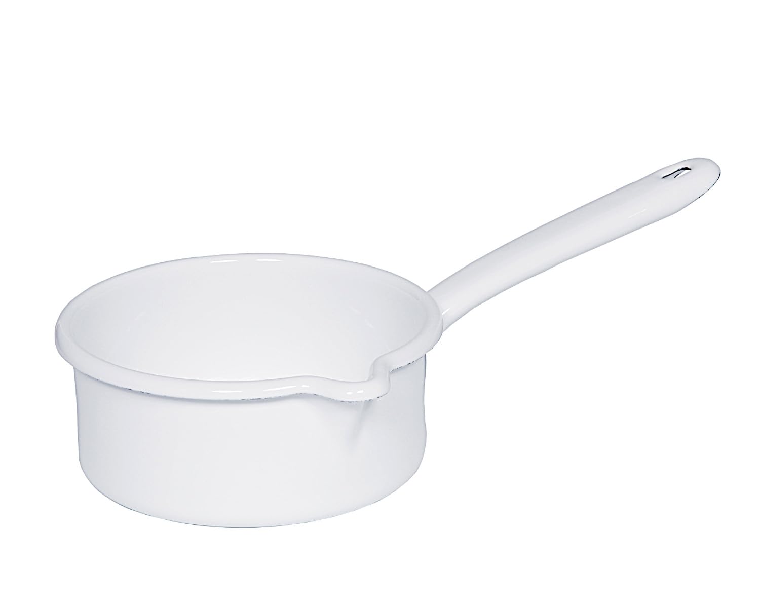 riess-stielkasserolle-mit-ausguss-14-cm-wei-0-8-liter image 1
