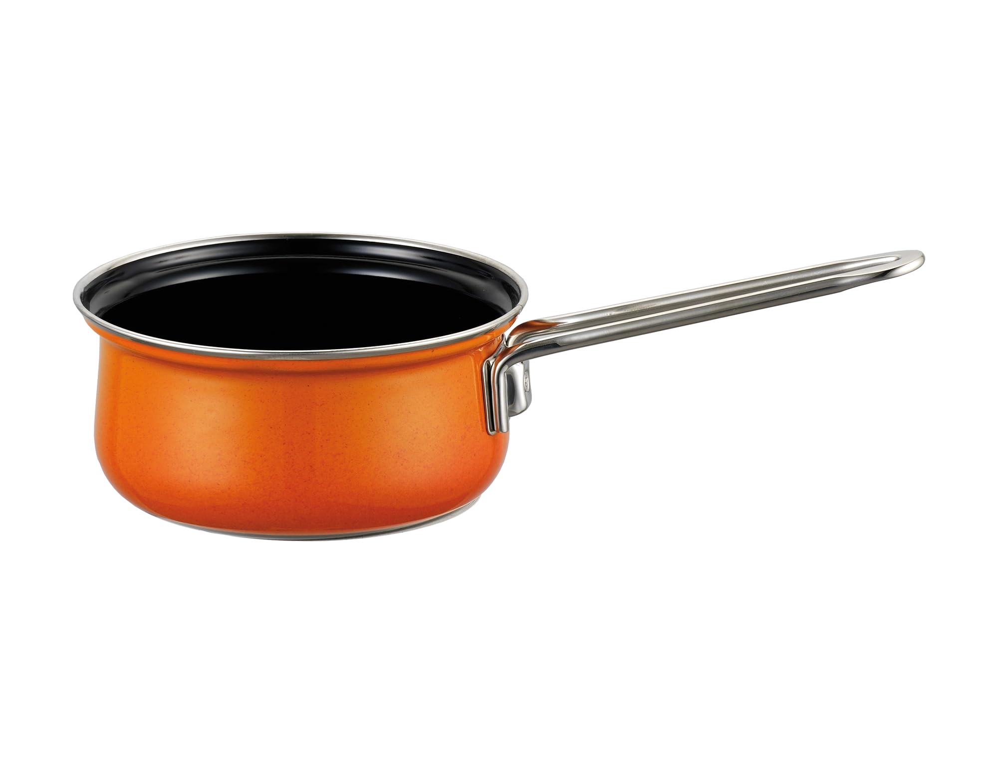 riess-0680-034-stielkasserolle-16-cm-1-liter-emaille-nouvelle-corall image 1