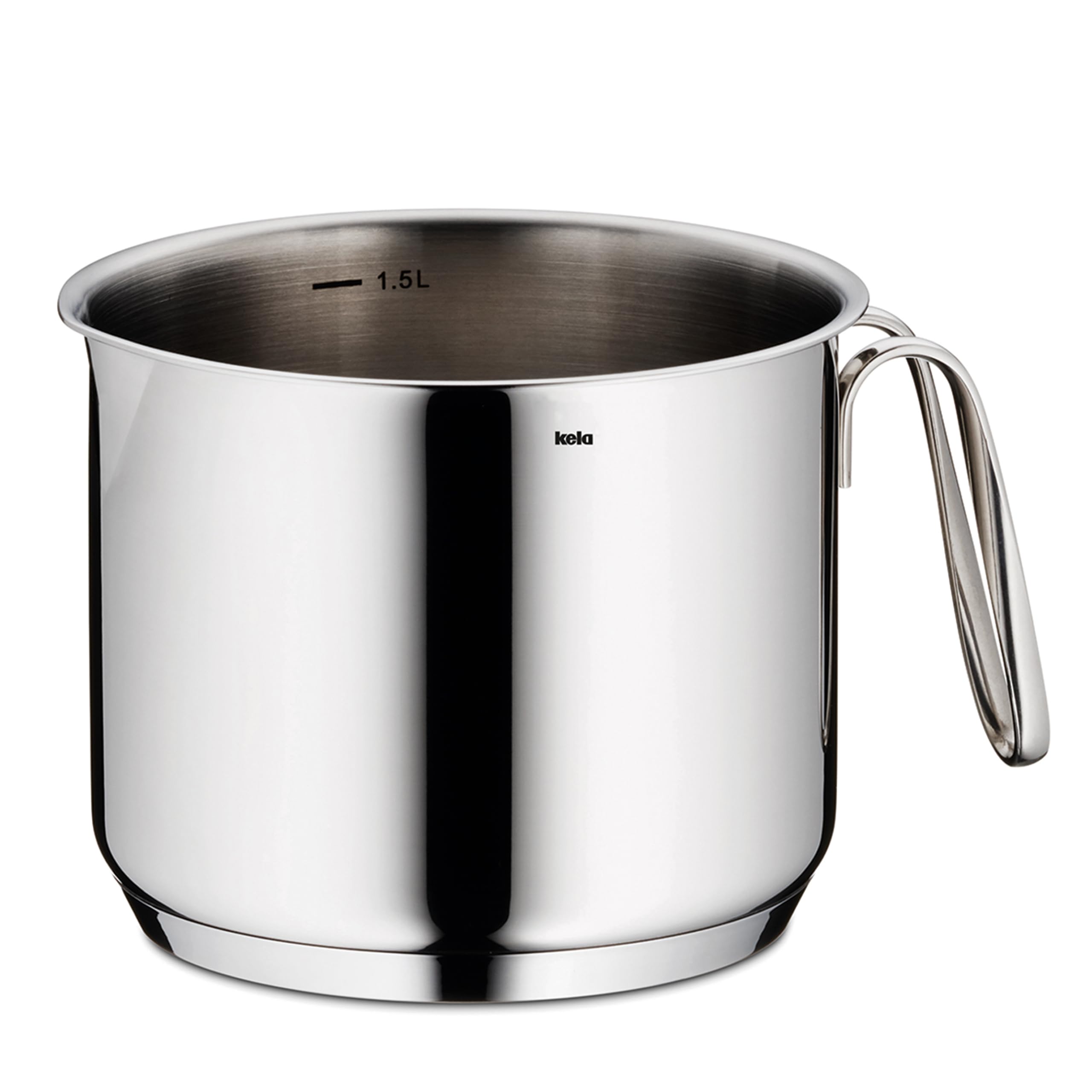 kela-flavoria-milchtopf-14-cm-1-6-l-edelstahl-induktion-mit-sch-ttrand image 1