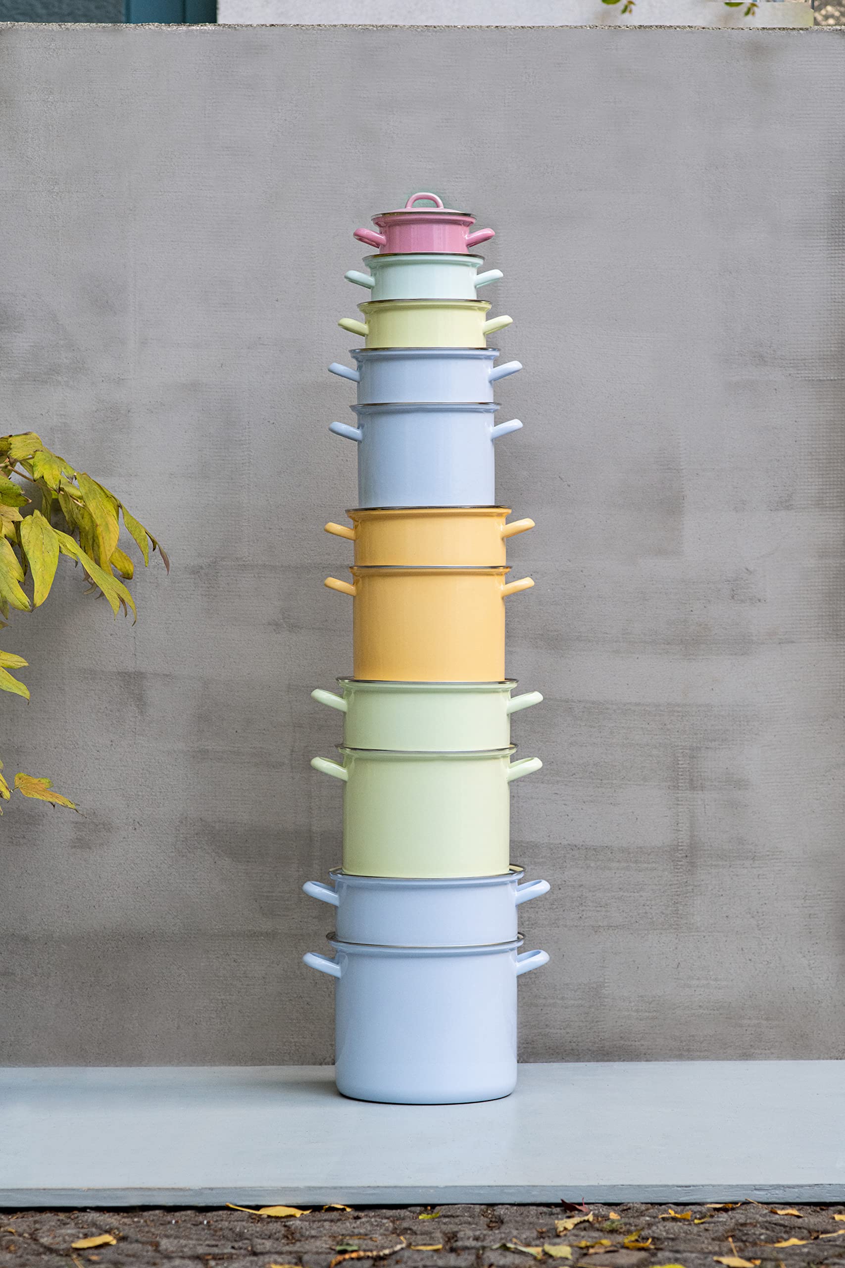 riess-topf-mit-chromrand-18cm-bunt-pastell-3-0-liter-emaille image 5