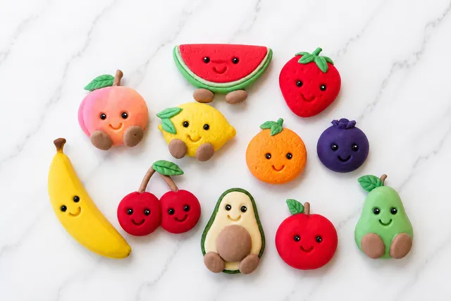 karen-davies-fruity-cuties-silikonform-obstgesichter image 1