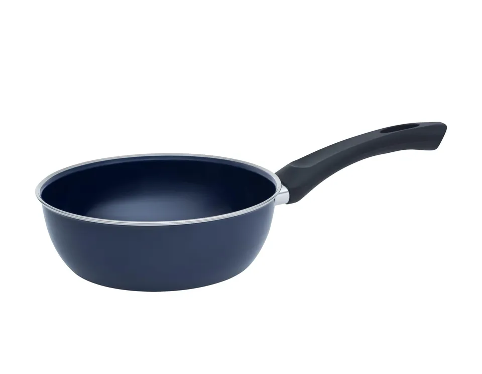 riess-classic-omas-emaillepfanne-20-cm-hoch-blau image 1