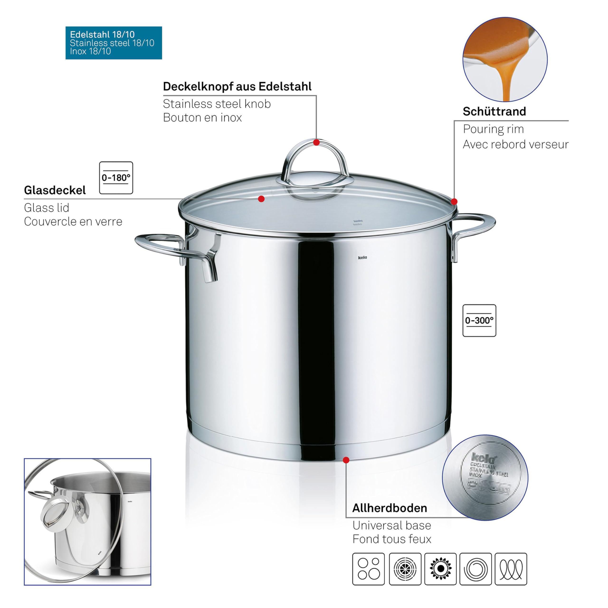 kela-cailin-gem-setopf-24cm-8-5-liter-edelstahl-mit-glasdeckel image 3