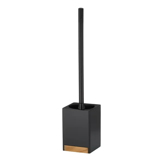kela-cube-wc-garnitur-2-teilig-b-rste-und-topf-schwarz-polyresin image 1
