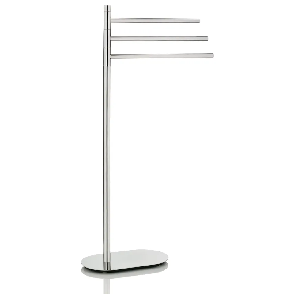 kela-lucido-handtuchst-nder-stehend-85-cm-3-armig-drehbar-edelstahl-verchromt-gl image 1