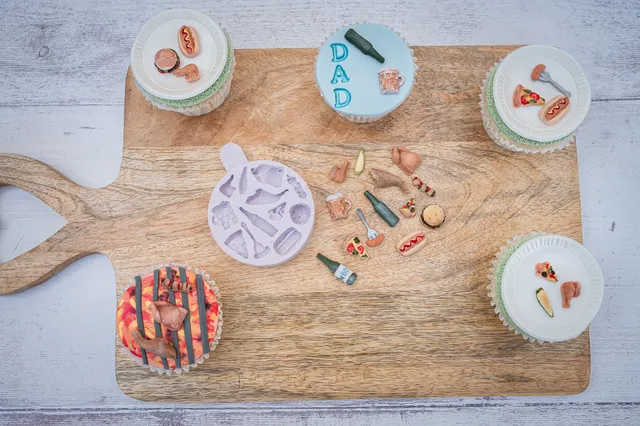 karen-davies-miniature-bbq-silikonform-grill-set image 1