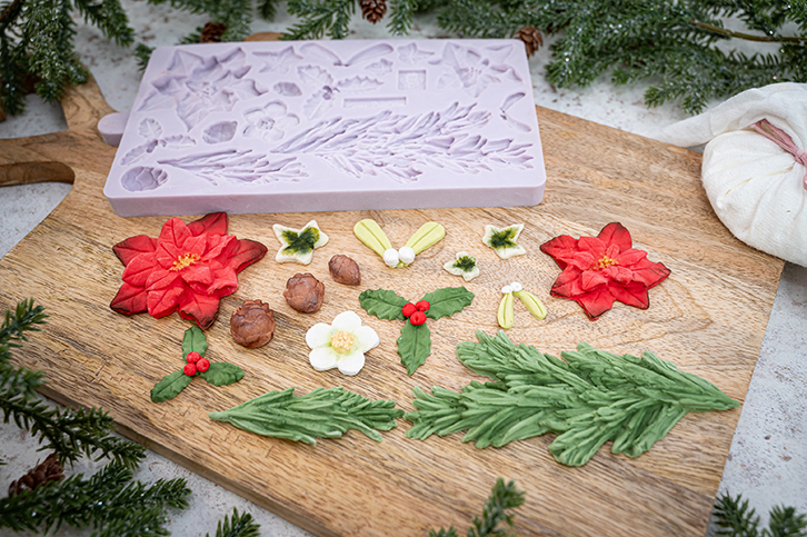 karen-davies-winter-wreath-silikonform-weihnachtskranz image 4