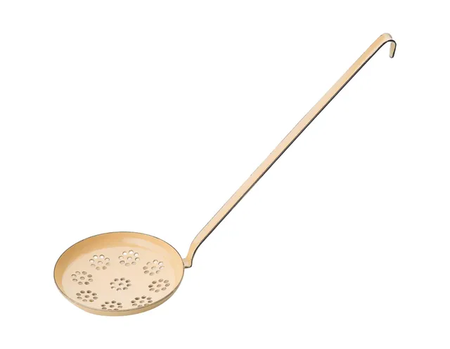 riess-classic-backschaufel-12-cm-goldgelb-emaille-gelocht image 1