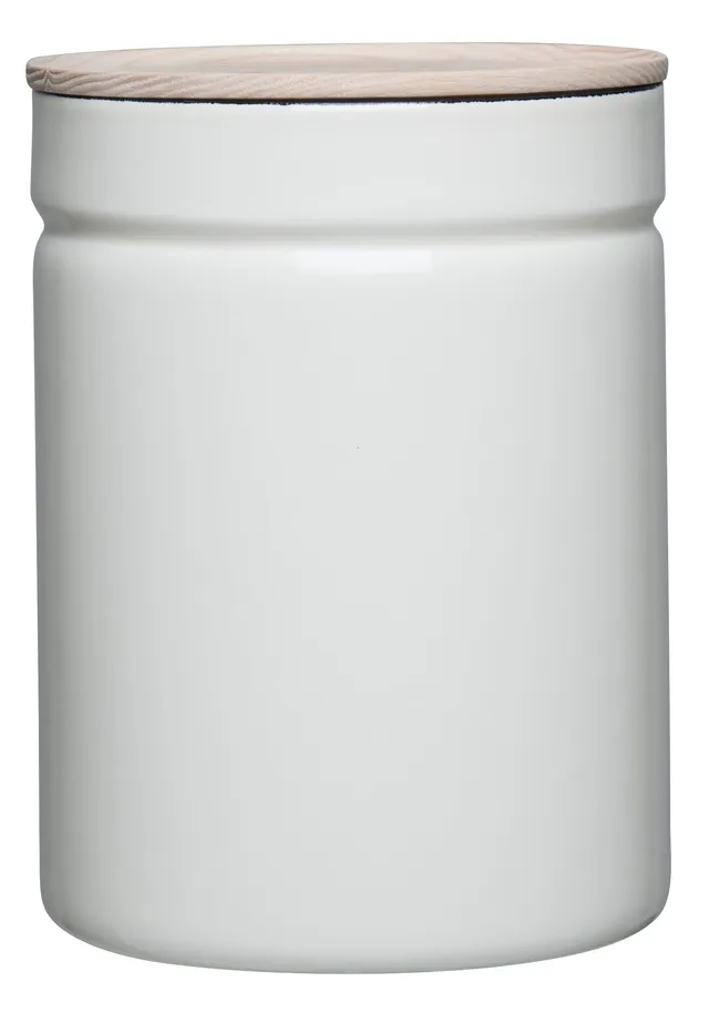 riess-ap-white-vorratsdose-mit-eschenholzdeckel-18-cm-2-3-liter image 1