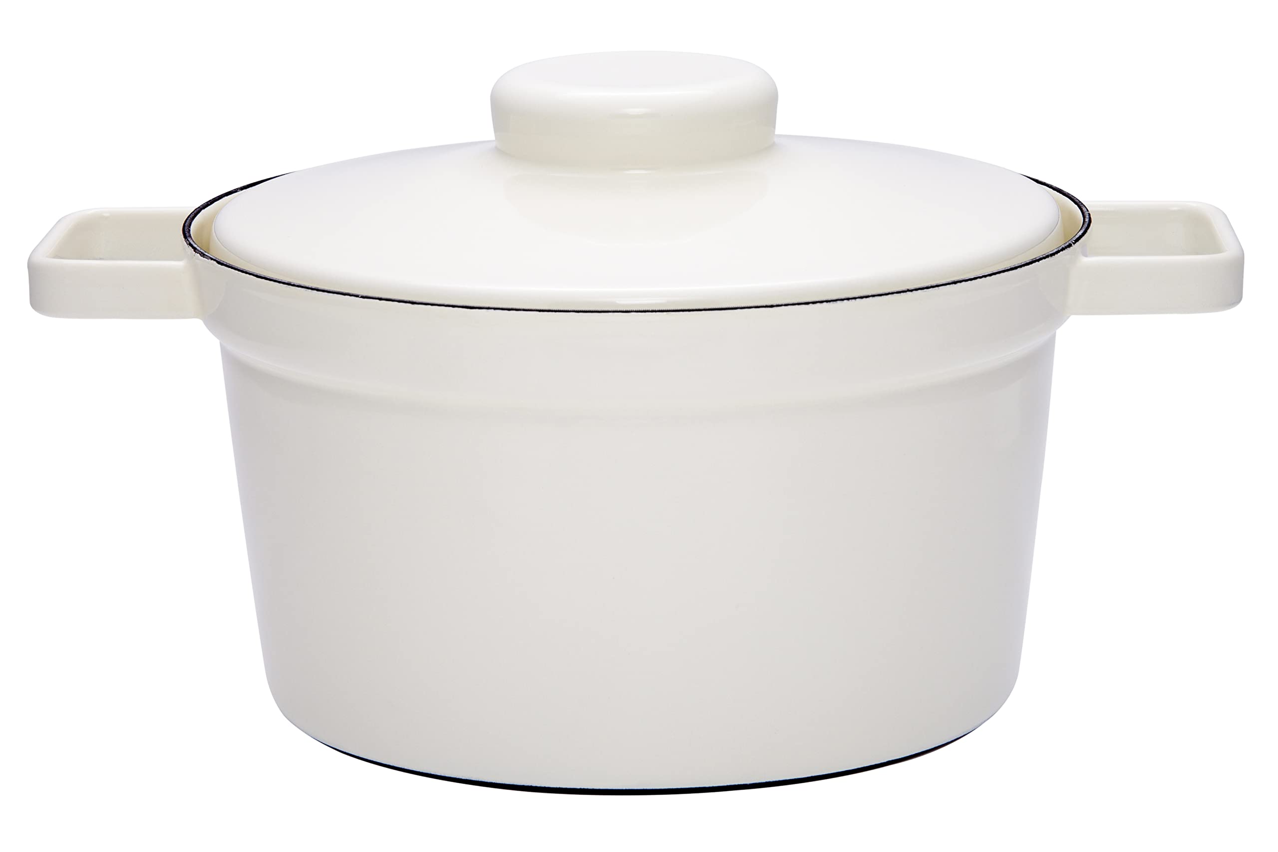 riess-topf-mit-deckel-24-cm-ap-white-emaille-3-5-l-2106-212 image 1