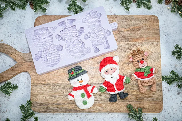 karen-davies-knitted-christmas-silikonform-strick-weihnachten image 1