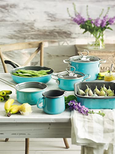 riess-nouvelle-kristallblau-kasserolle-mit-glasdeckel-24-cm-1-liter-emaille-himm image 7