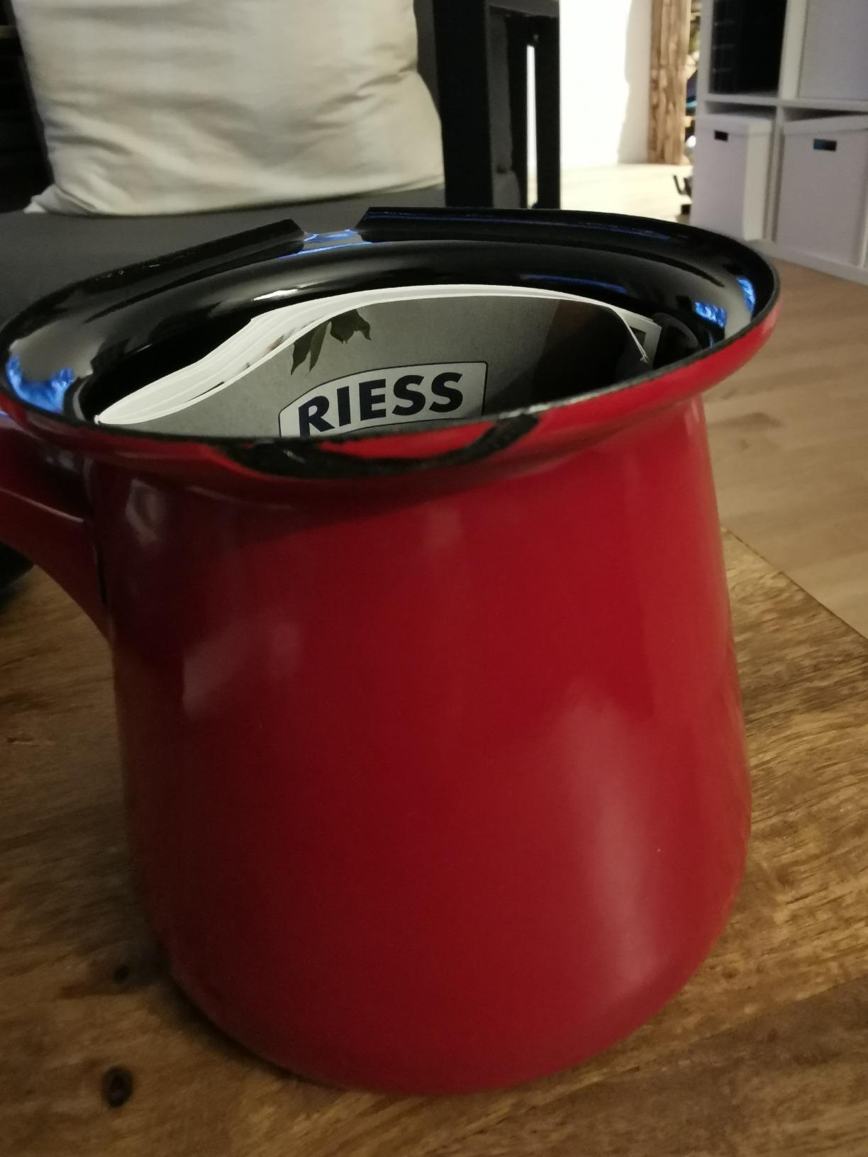 Gut, aber Ausguss üben