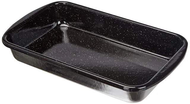 riess-0434-022-classic-auflaufform-32x19-cm-emaille-schwarz image 1