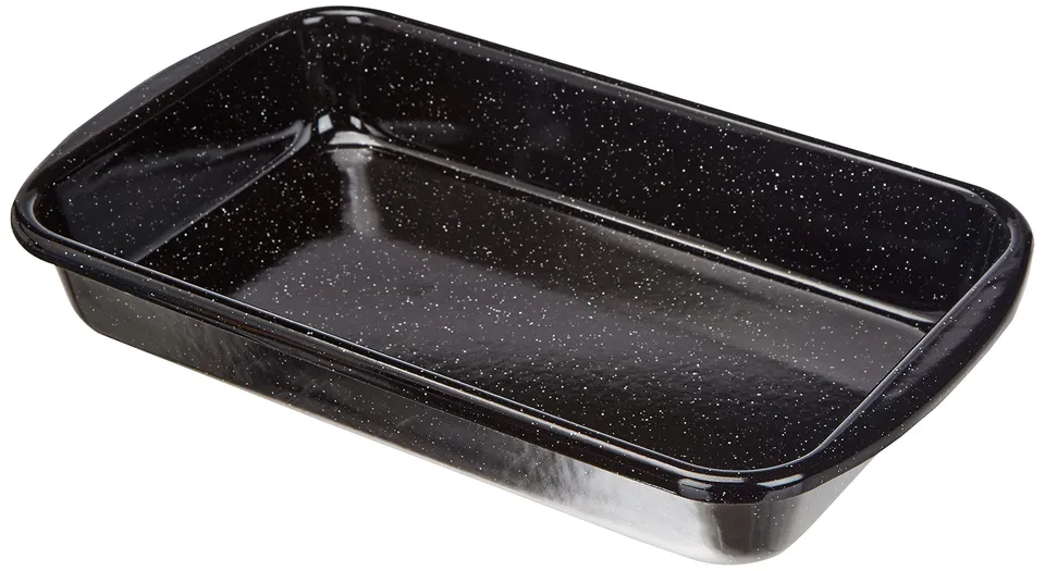 riess-0434-022-classic-auflaufform-32x19-cm-emaille-schwarz image 1