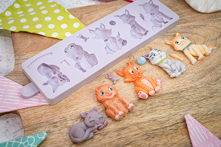 karen-davies-cats-silikonform-katzen-und-k-tzchen image 3