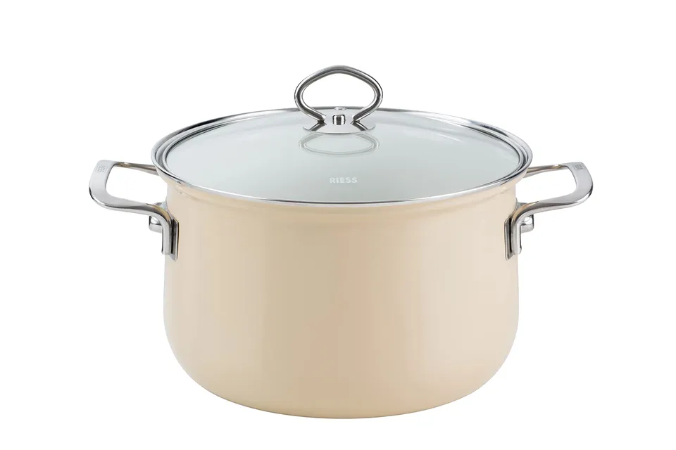 riess-nouvelle-cappuccino-sauciere-mit-glasdeckel-24-cm-6-l-orange image 1