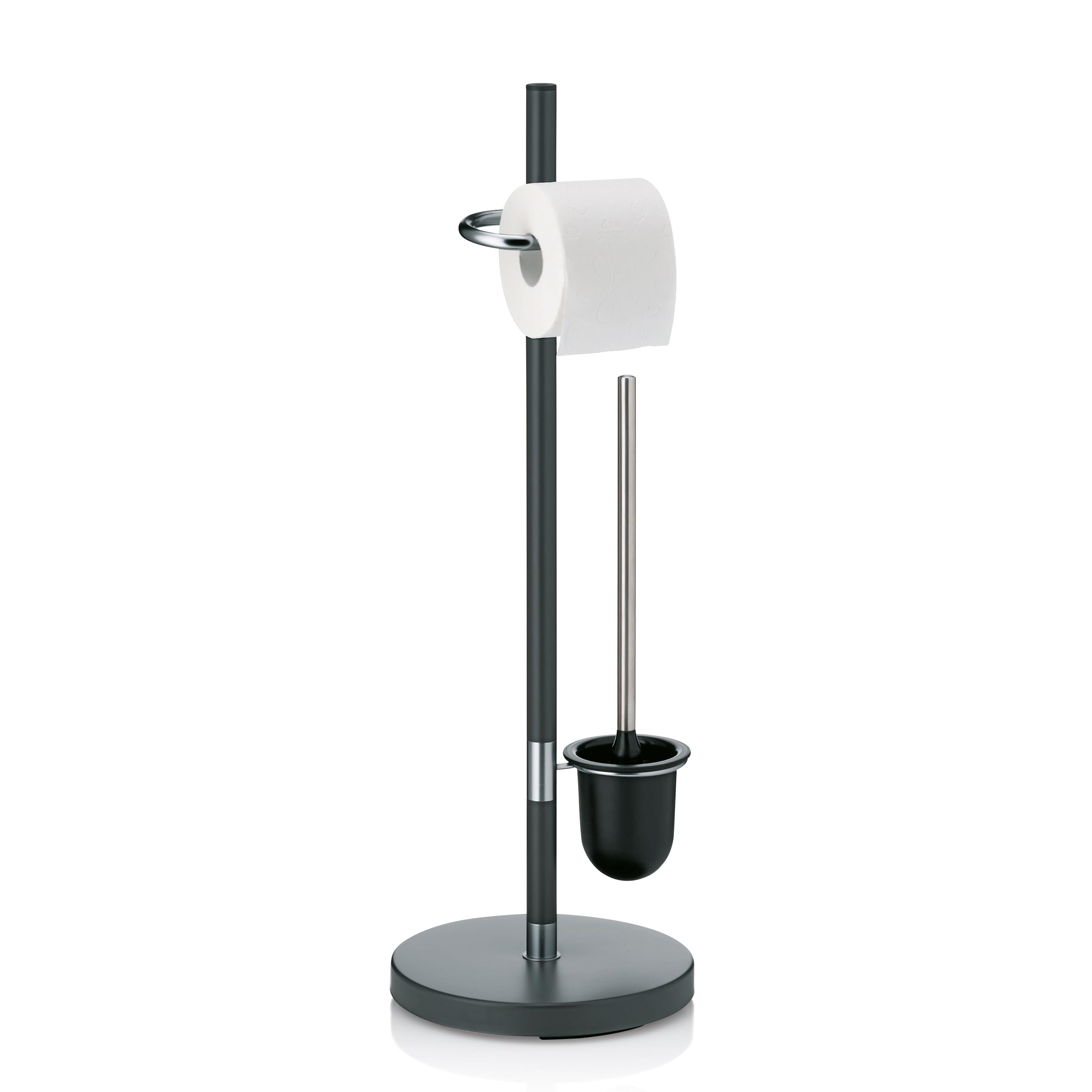 kela-sinerio-wc-garnitur-stand-76-5-cm-schwarz-anthrazit-matt image 1