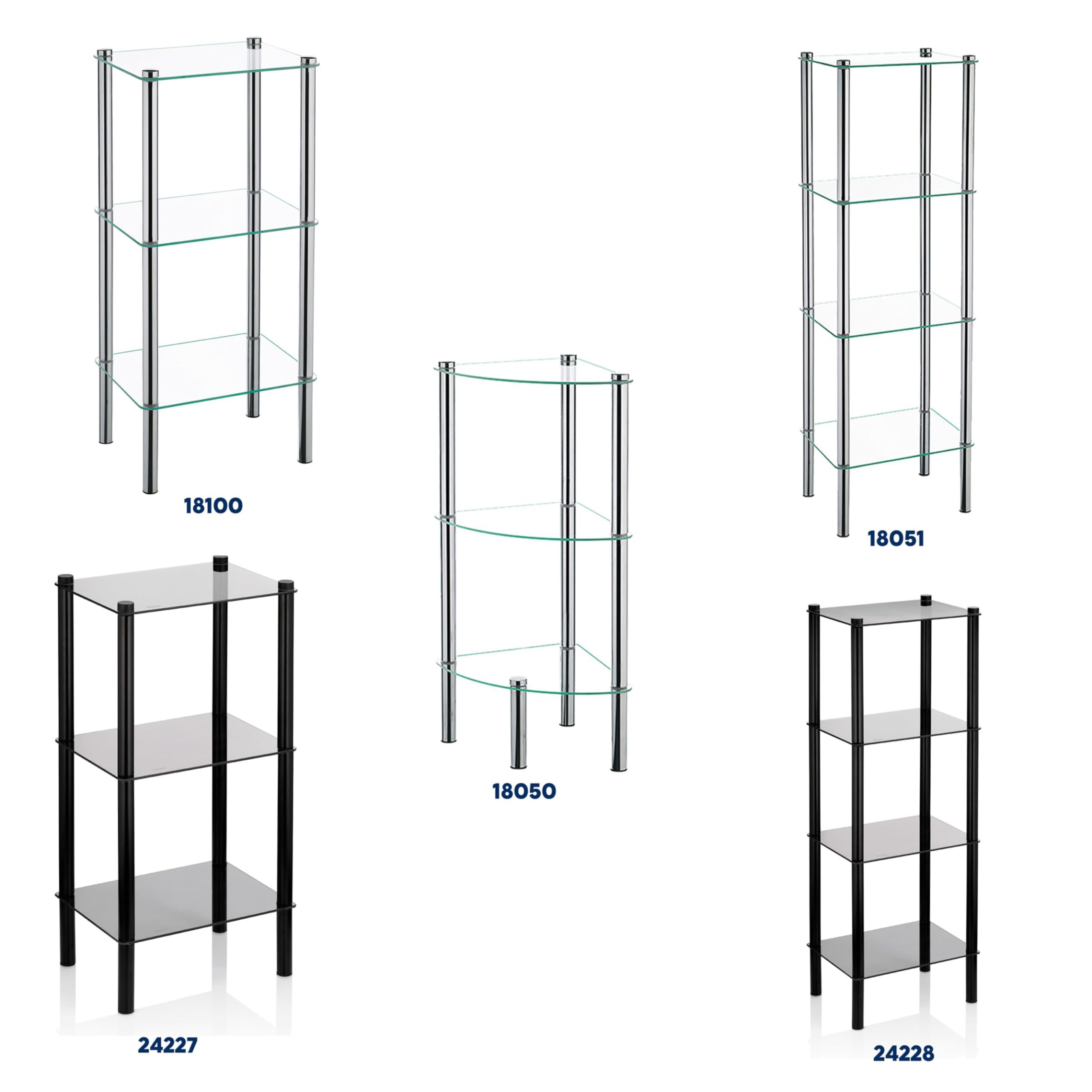 kela-ole-eckregal-3-etagen-metall-sicherheitsglas-76-cm image 6