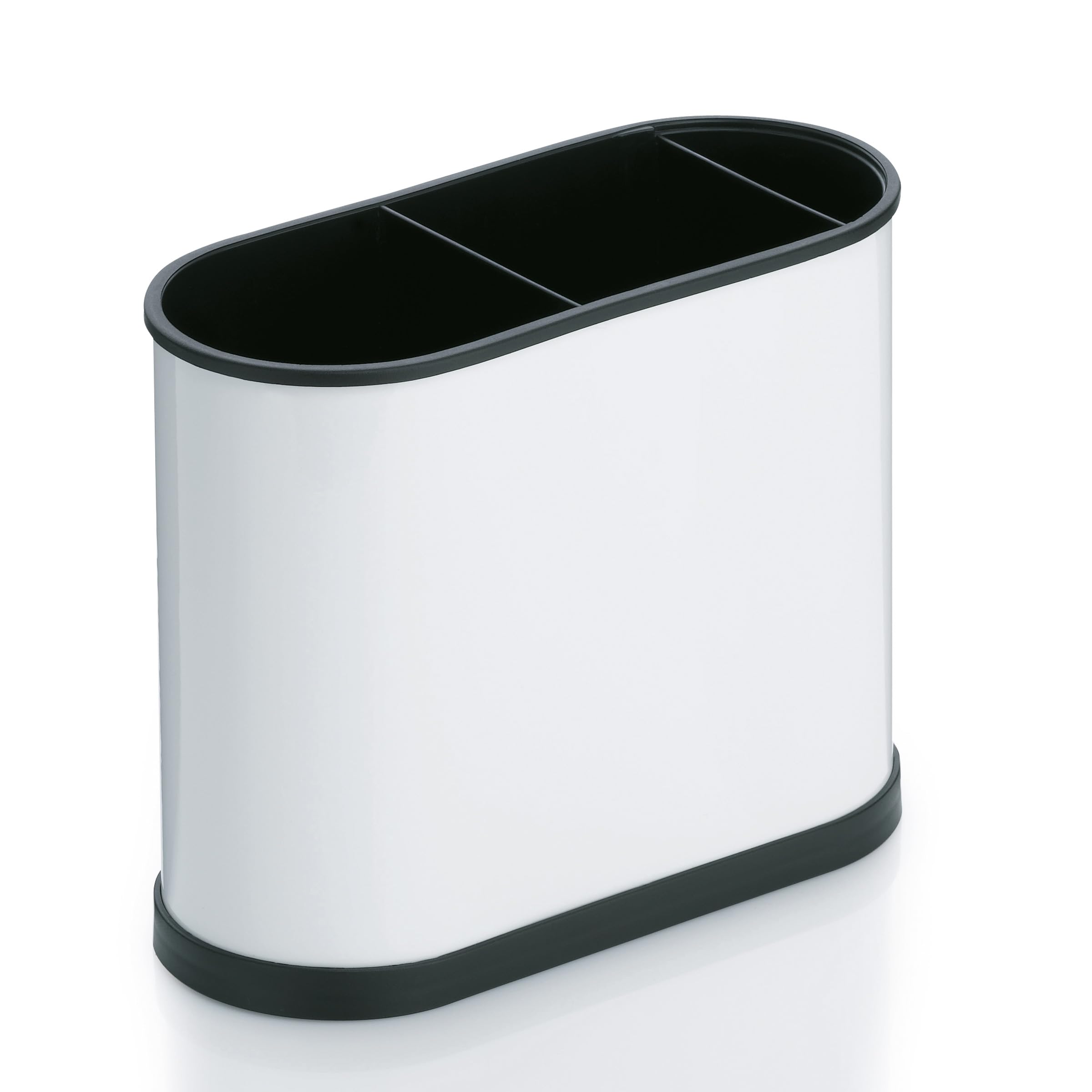 kela-benito-besteckabtropfer-metall-wei-schwarz-22-cm image 1